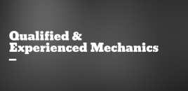 Qualified and Experienced Mechanics casula