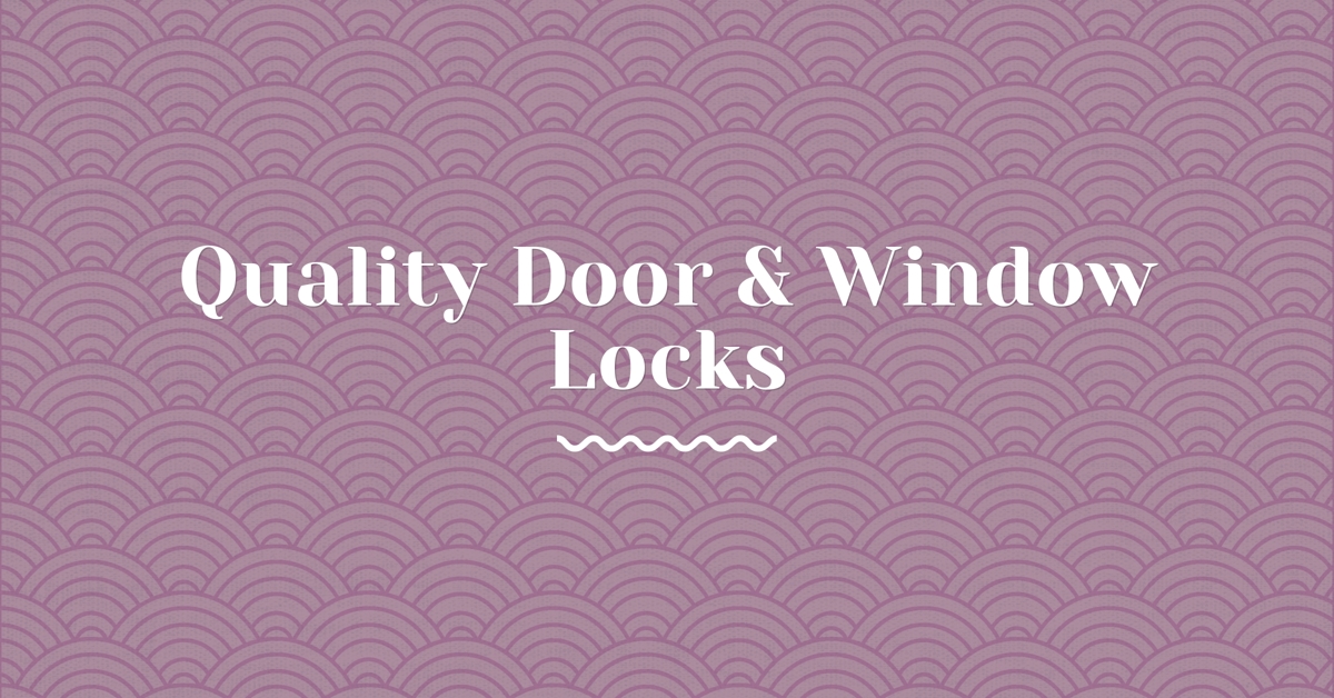 Quality Door and Window Locks bulla