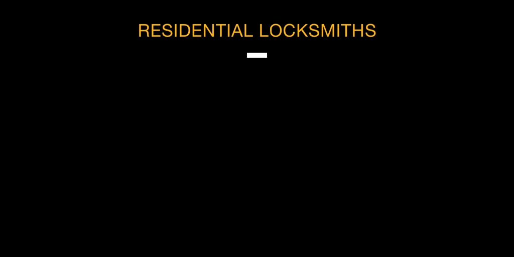 Residential Locksmiths caulfield