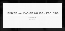 Safe and Traditional Karate School for Kids Clifton Hill