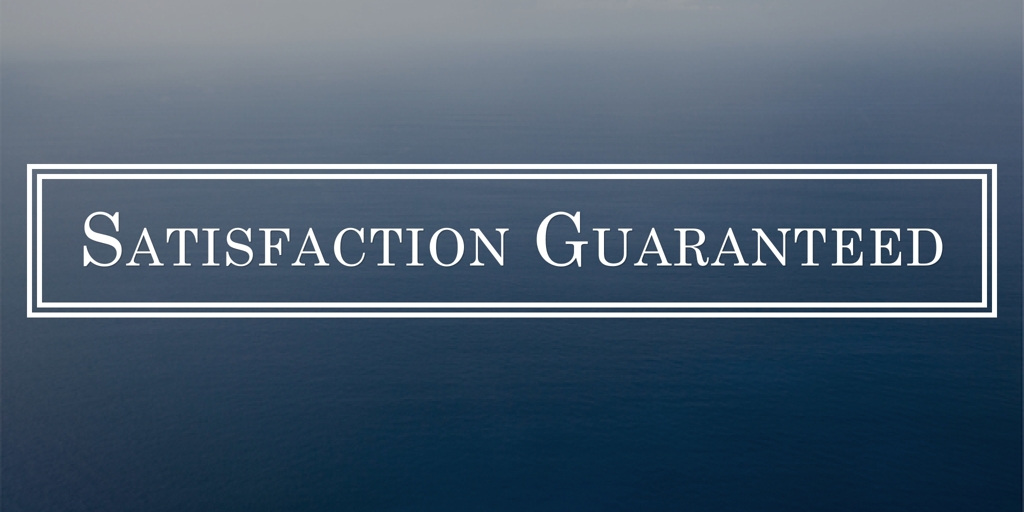 Satisfaction Guaranteed Sunshine