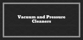 Vacuum and Pressure Cleaners silverleaves