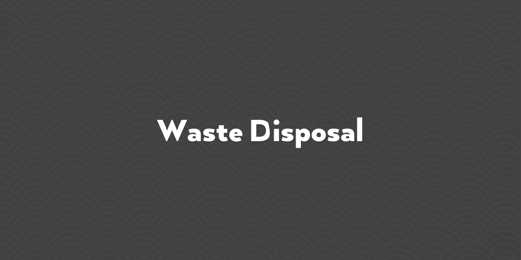 Waste Disposal chester hill