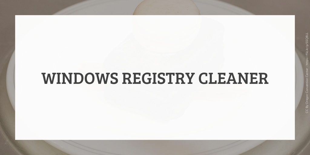 Window Registry Cleaner mount pleasant