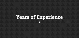 Years of Experience attadale